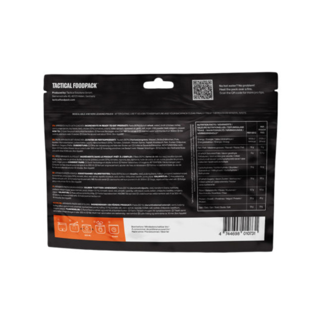Racja survivalowa - Kurczak i makaron w sosie arrabiata - Tactical Foodpack