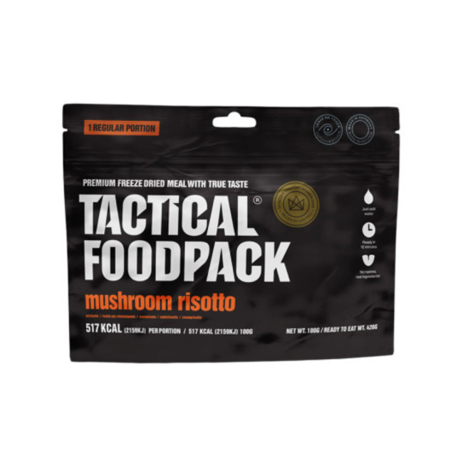 Ración de supervivencia - Risotto de champiñones - Tactical Foodpack