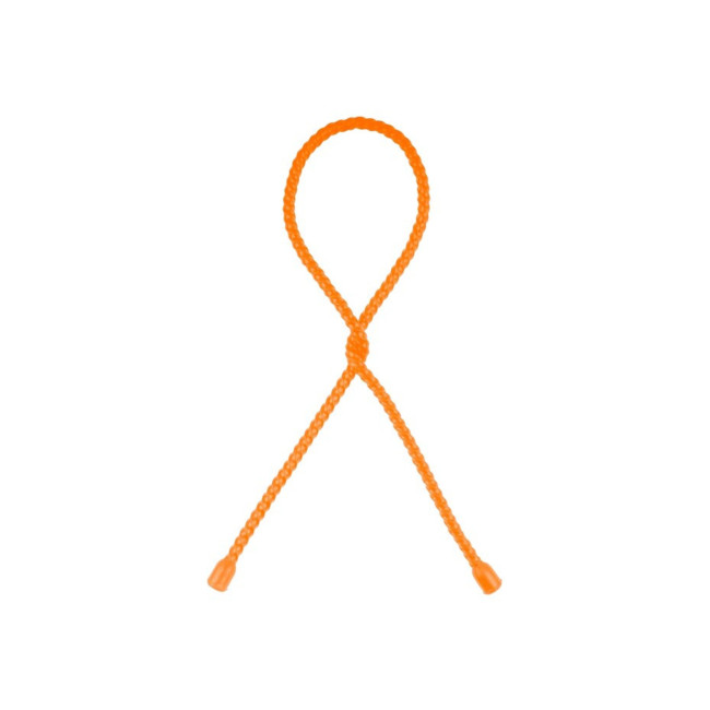 Lote de 2 ataduras trenzadas de silicona 60,9cm - Naranja - Highlander Outdoor