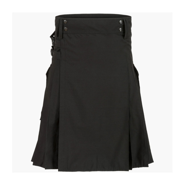 Kilt de combate - Preto - Highlander Forces