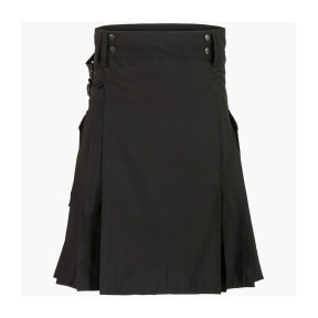 Kilt de combat noir - Highlander