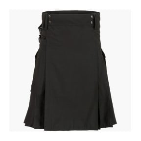 Kilt de combat noir - Highlander