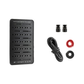 Panneau organisateur vertical polyvalent chiron noir/rouge - FrogPro