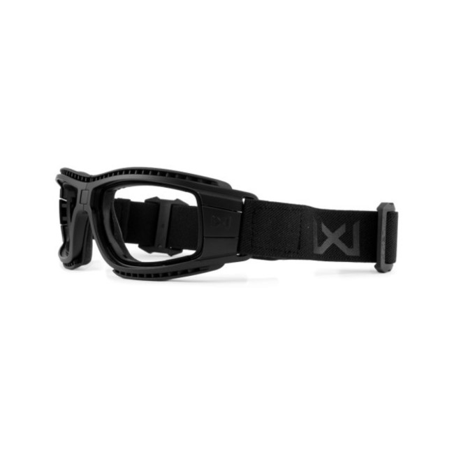 Masque de protection balistique pliable Lynx (kit 2 écrans Fumé/Incolore) - Noir - Wiley X