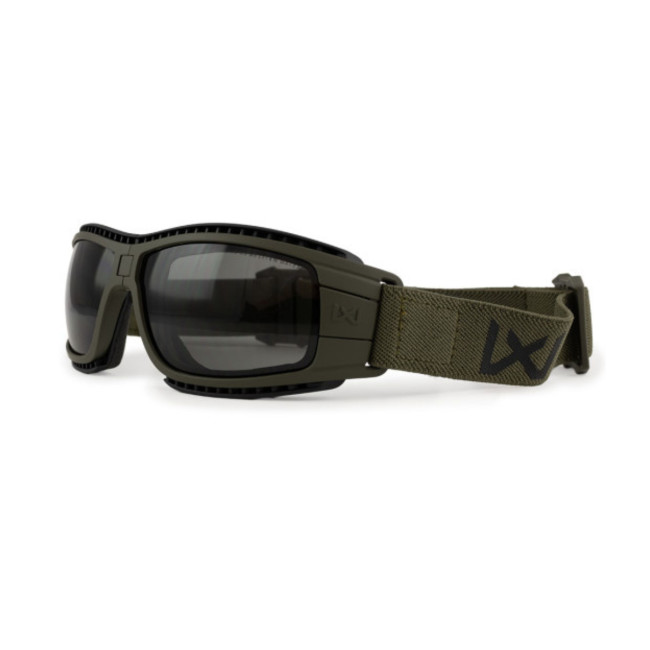 Maschera di protezione balistica Lynx (kit 2 lenti Grigio/Incolore) - Verde Oliva - Wiley X