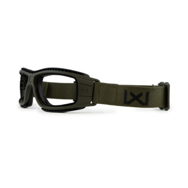 Maschera di protezione balistica Lynx (kit 2 lenti Grigio/Incolore) - Verde Oliva - Wiley X