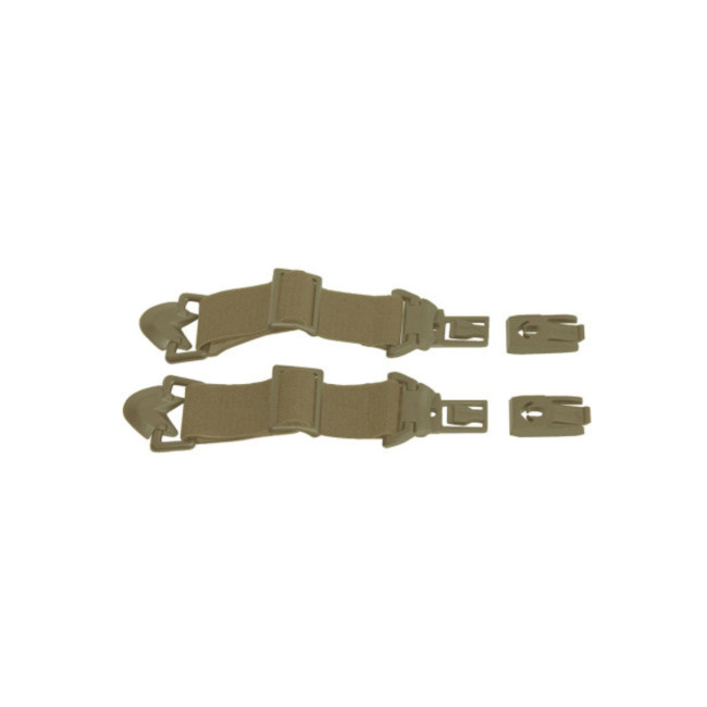 Sistema de fixação em capacete ARC Rail para máscara Spear/Nerve - Tan - Wiley X