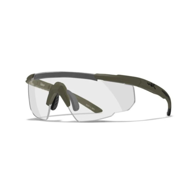 Gafas de protección balística Saber Advanced (kit 3 lentes Gris/Incoloro/Óxido) - Verde Oliva - Wiley X