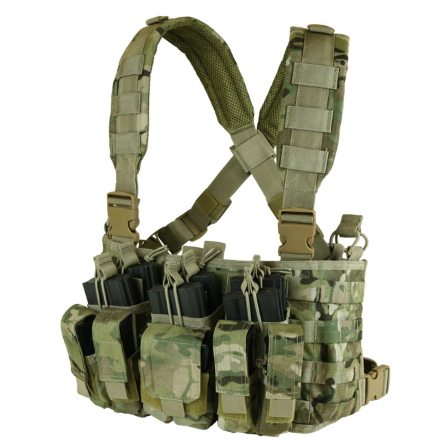 8FIELDS Chest rig de patrulla - Multicam | Airsoft