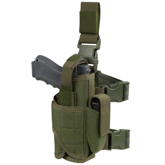Tactische beenholster Tornado - Olijfgroen - Condor Outdoor