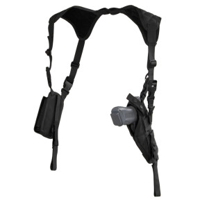 Kabura naramienna pionowa - Czarna - Condor Outdoor