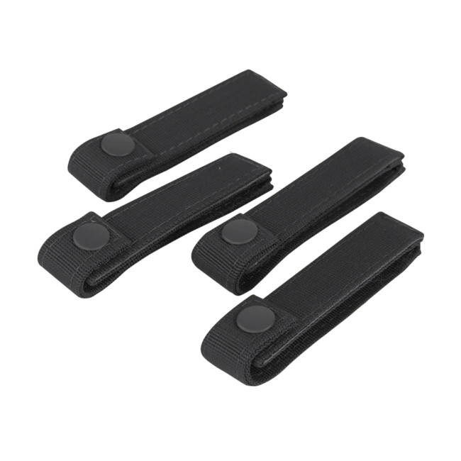 Set mit 4 modularen Molle-Gurten 4" - Schwarz - Condor Outdoor
