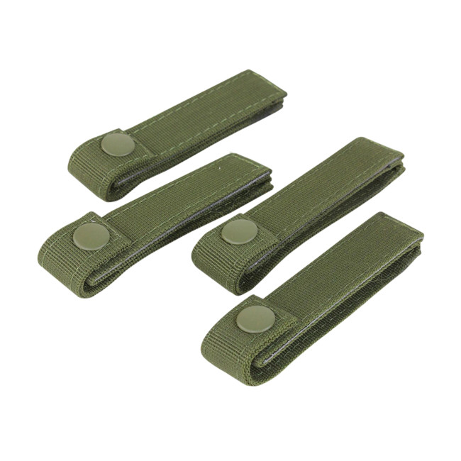Conjunto de 4 correias modulares Molle 4" - Verde Oliva - Condor Outdoor