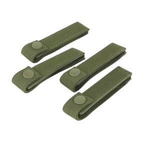 Conjunto de 4 correias modulares Molle 4" - Verde Oliva - Condor Outdoor