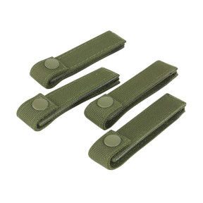 Lot de 4 sangles modulaires Molle 4" - Vert Olive - Condor Outdoor