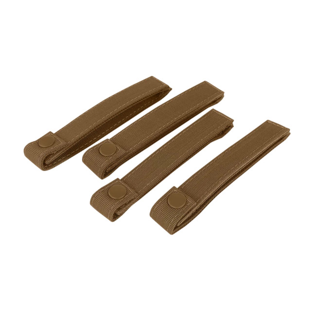 Conjunto de 4 correias modulares Molle 6" - Coyote - Condor Outdoor