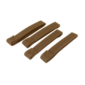 Set di 4 cinghie modulari Molle 6" - Coyote - Condor Outdoor