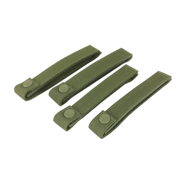 Set van 4 modulaire Molle riemen 6" - Olijfgroen - Condor Outdoor