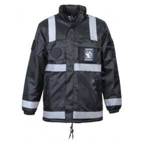 Cortavientos forrado polar SEGURIDAD bandas retroreflectantes - CityGuard