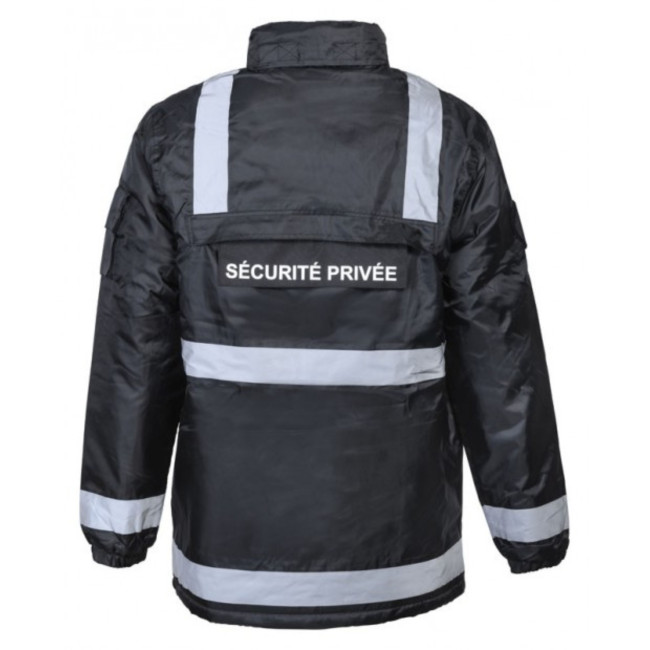 Cortavientos forrado polar SEGURIDAD bandas retroreflectantes - CityGuard