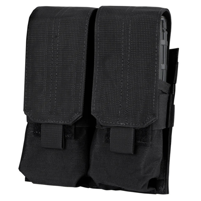 Doppel-Magazintasche für M4 - Schwarz - Condor Outdoor