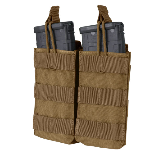 Dubbele magazijnhouder voor M4/M16 - Coyote - Condor Outdoor
