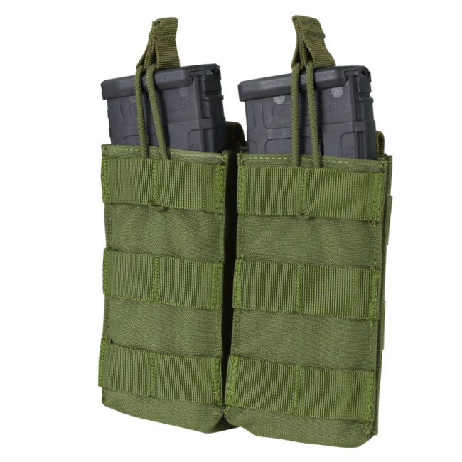 Dubbele magazijnhouder voor M4/M16 - Olijfgroen - Condor Outdoor