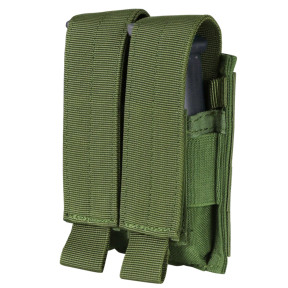 Porta-caricatore doppio per pistole - Verde Oliva - Condor Outdoor