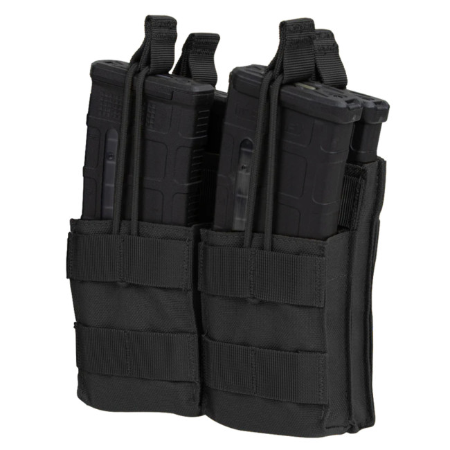 Podwójny ładownik Stacker na magazynki M4 - Czarny - Condor Outdoor