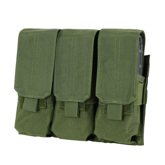 Portacargador triple para M4 - Verde Oliva - Condor Outdoor