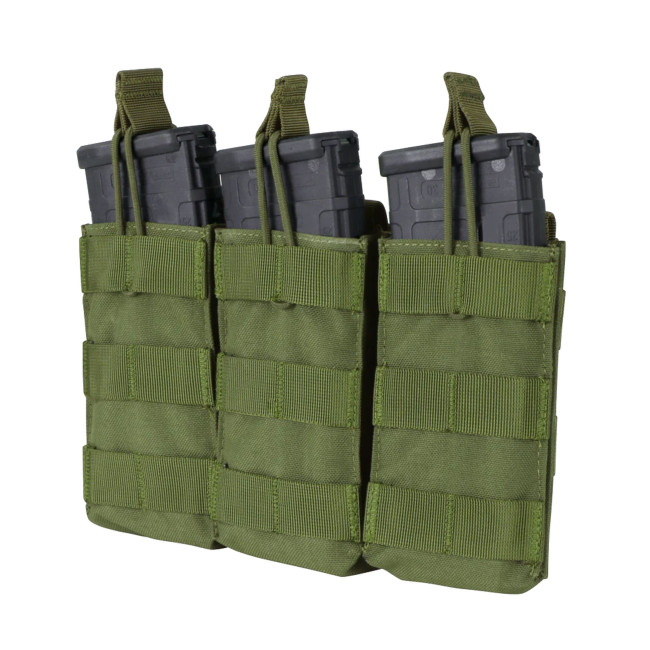 Porte-chargeur triple pour M4/M16 - Vert Olive - Condor Outdoor