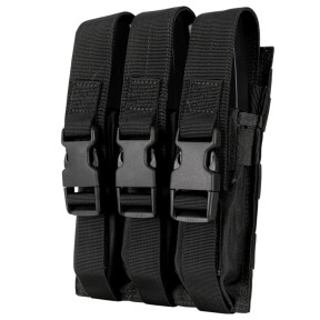 Porta-carregador triplo para MP5 - Preto - Condor Outdoor
