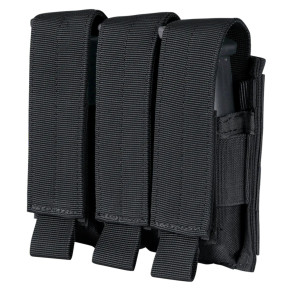 Portacargador triple para pistolas - Negro - Condor Outdoor