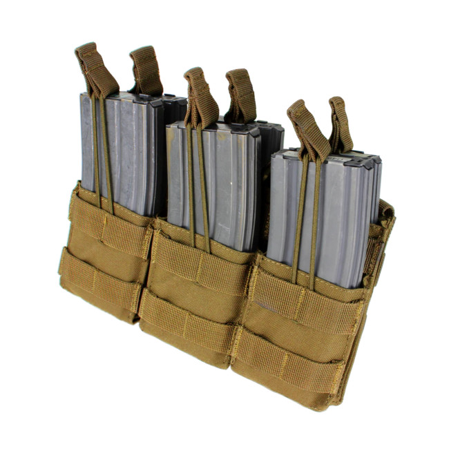 Porta-caricatore triplo Stacker per M4 - Coyote - Condor Outdoor