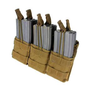 Porte-chargeur triple Stacker pour M4 - Coyote - Condor Outdoor