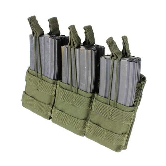 Porte-chargeur triple Stacker pour M4 - Vert Olive - Condor Outdoor