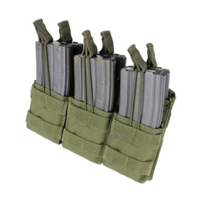 Porta-caricatore triplo Stacker per M4 - Verde Oliva - Condor Outdoor