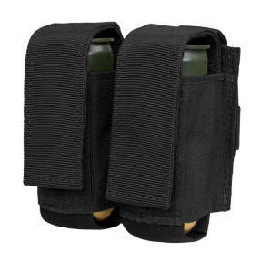 Dubbele 40mm Granaathouder - Zwart - Condor Outdoor