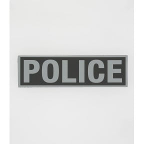 Bandeau Police inversé 2 x 10 cm -Patrol Equipement