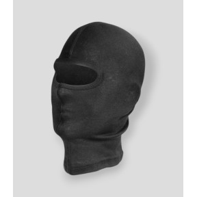 Black porthole silk balaclava - Ares