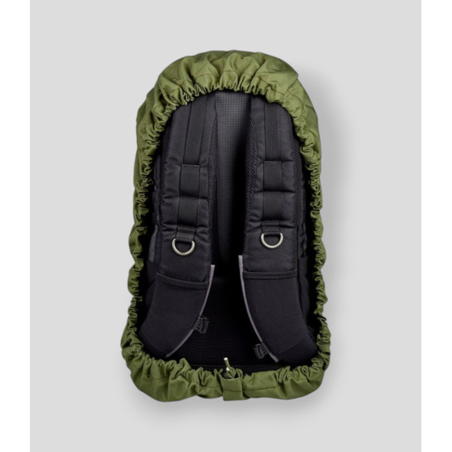 Omkeerbare rugzakhoes Wit / Kaki 80L - Ares