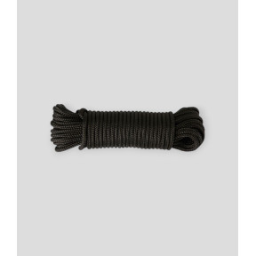 Drizza nera in nylon 15m - Ares
