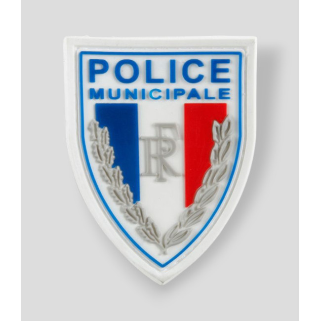 Naszywka gumowa wysokiej widoczności Policja Miejska - Ares