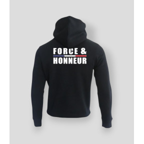 Sweatshirt 350g Force & Honneur mit schwarzem Rand - Summit Outdoor Lifestyle