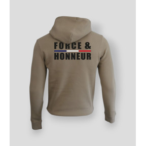 Sweatshirt 350g Force & Honneur Bies Wet Sand - Summit Outdoor Lifestyle