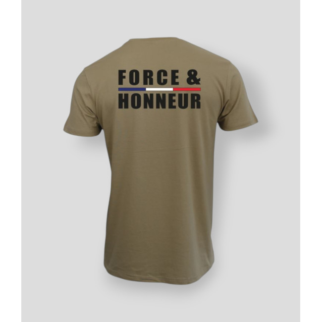 Camiseta Force & Honneur Ribete Coyote - Summit Outdoor Lifestyle