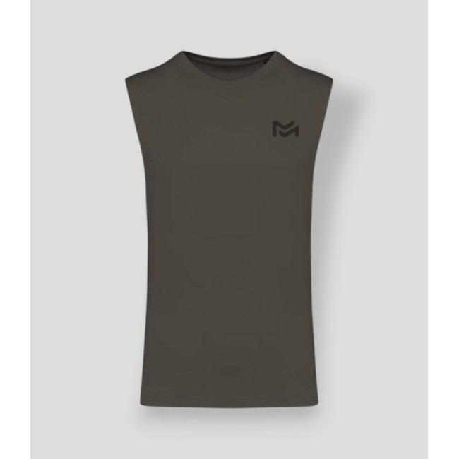 T-shirt sans manche Force & Honneur LiserÃ© Dark kakhi - Summit Outdoor Lifestyle