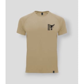 T-shirt Montagne design CONTROL DRY Coyote - Summit Outdoor Lifestyle