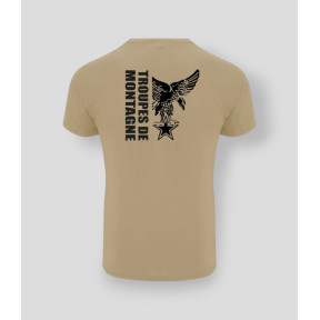 T-shirt Montanha design CONTROL DRY Coyote - Summit Outdoor Lifestyle