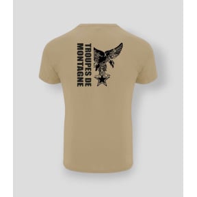 T-shirt Montanha design CONTROL DRY Coyote - Summit Outdoor Lifestyle